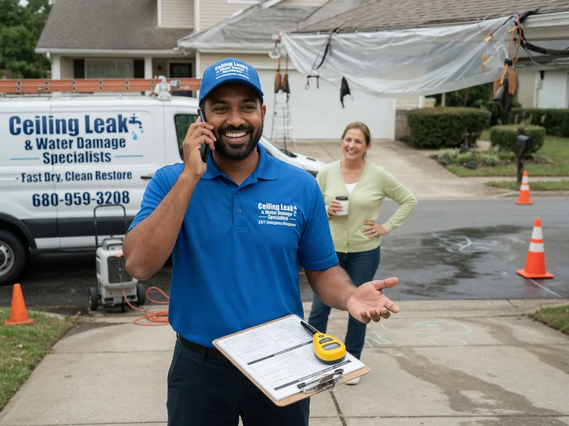 Ceiling Leak Cleanup Willow Lake, SD FAQs